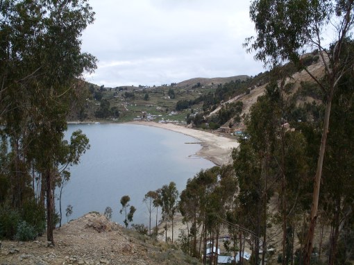 a peaceful town on titicaca